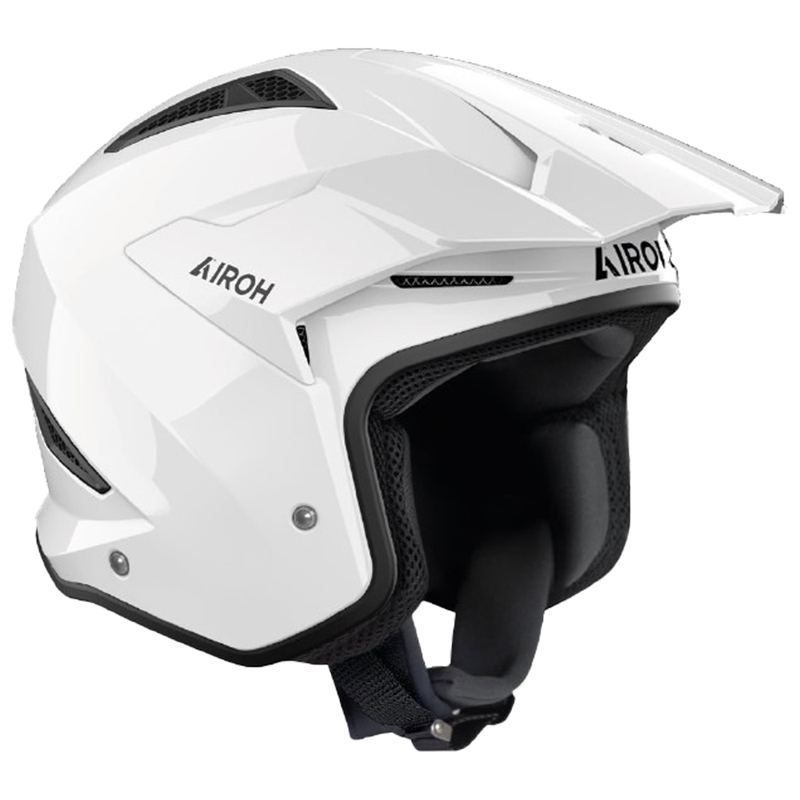 Trial-Motorradhelm Airoh TRR 2 Farbe weiß