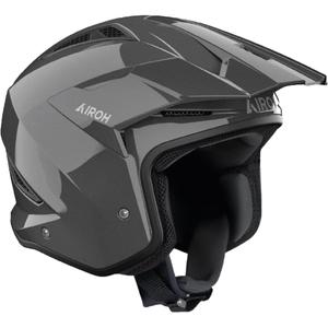 Trial-Motorradhelm Airoh TRR 2 Farbe dunkelgrau