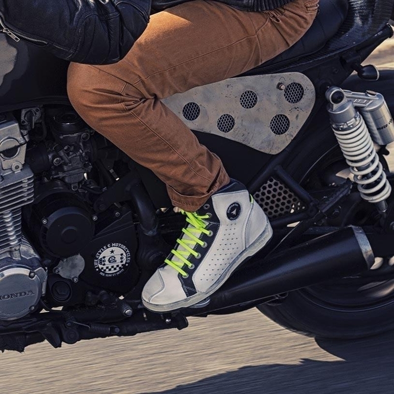 Stylmartin Sector Motorradstiefel weiß