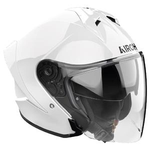 Airoh H21 Color Motorradhelm mit offenem Gesicht Weiß