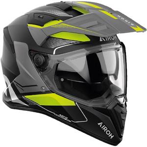 Enduro-Motorradhelm Airoh Bandit Tune mattgelb
