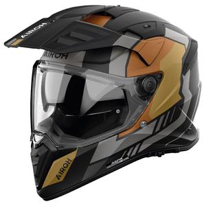 Enduro-Motorradhelm Airoh Bandit Horn Mattgold