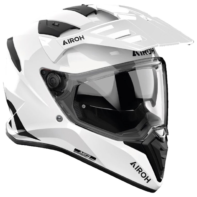 Enduro-Motorradhelm Airoh Bandit Farbe weiß