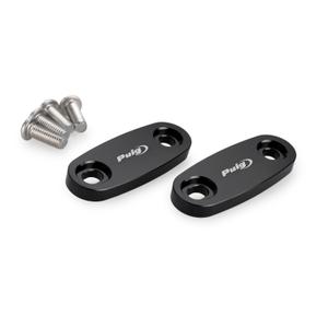 Mirrors caps PUIG 22114N schwarz