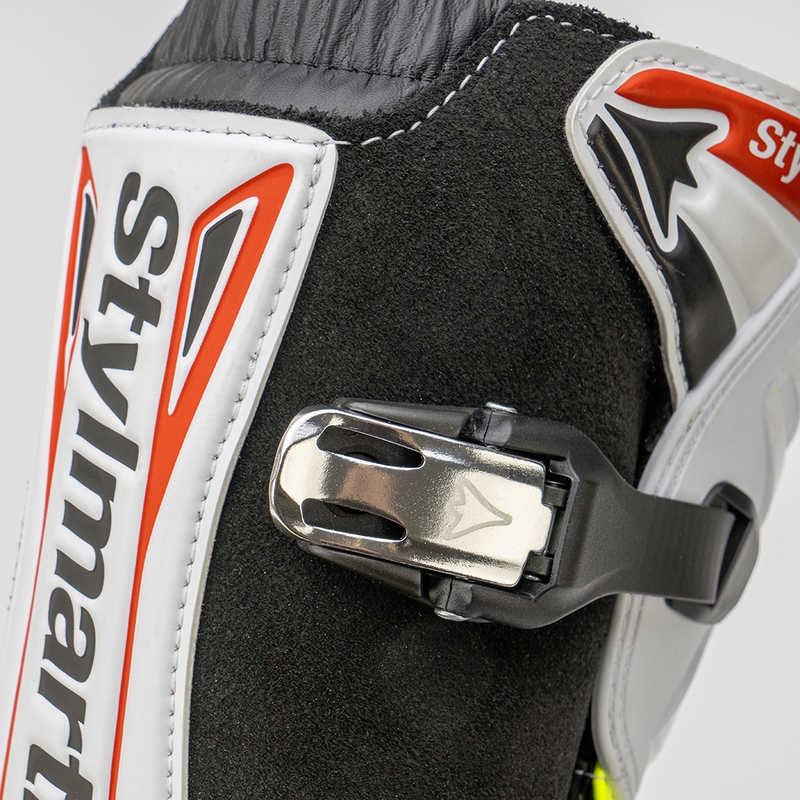 Motorradstiefel Stylmartin Impact Pro.2 weiß-schwarz-neongelb