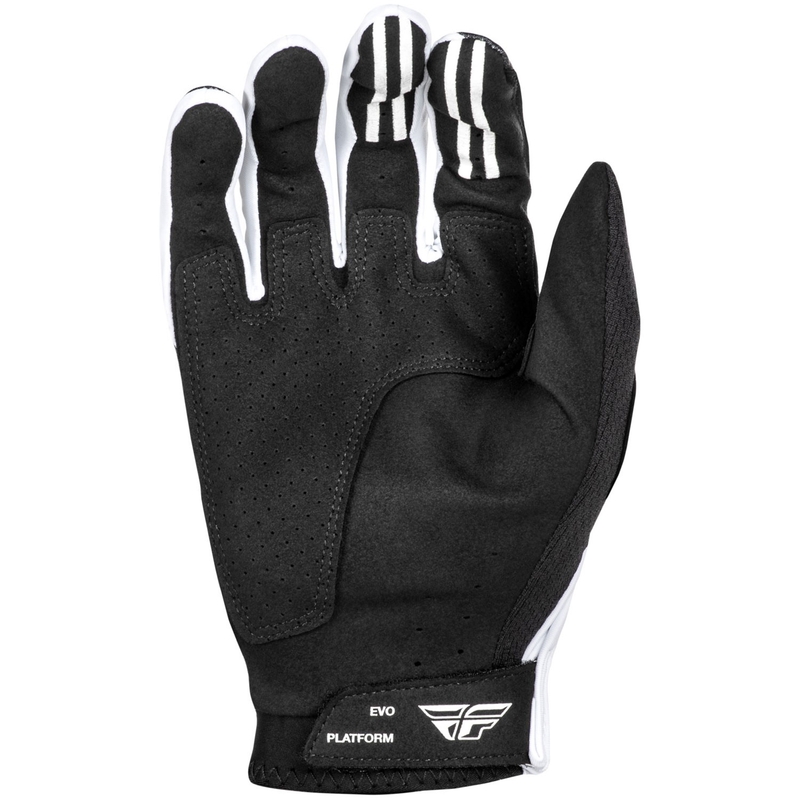 FLY Racing Evolution DST Motocrosshandschuhe schwarz-weiss