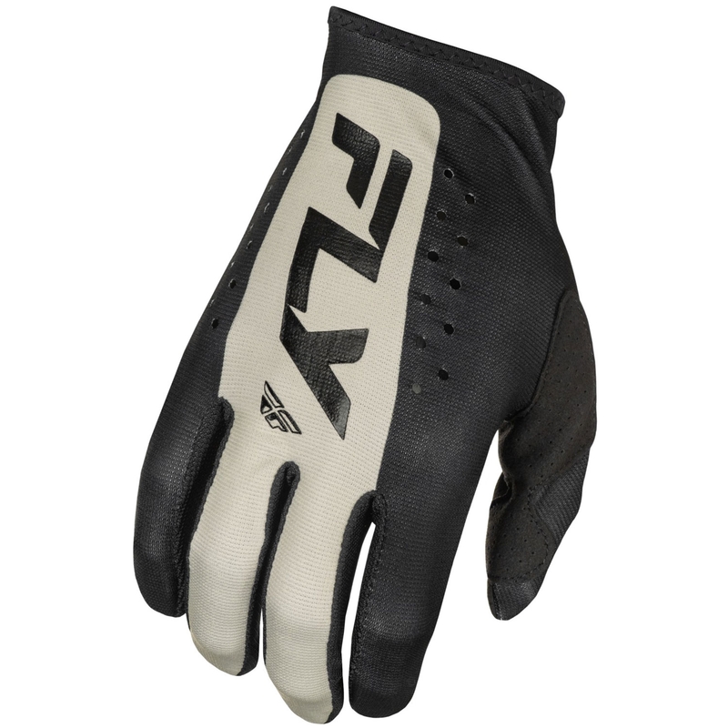 FLY Racing Lite Motocrosshandschuhe schwarz-grau