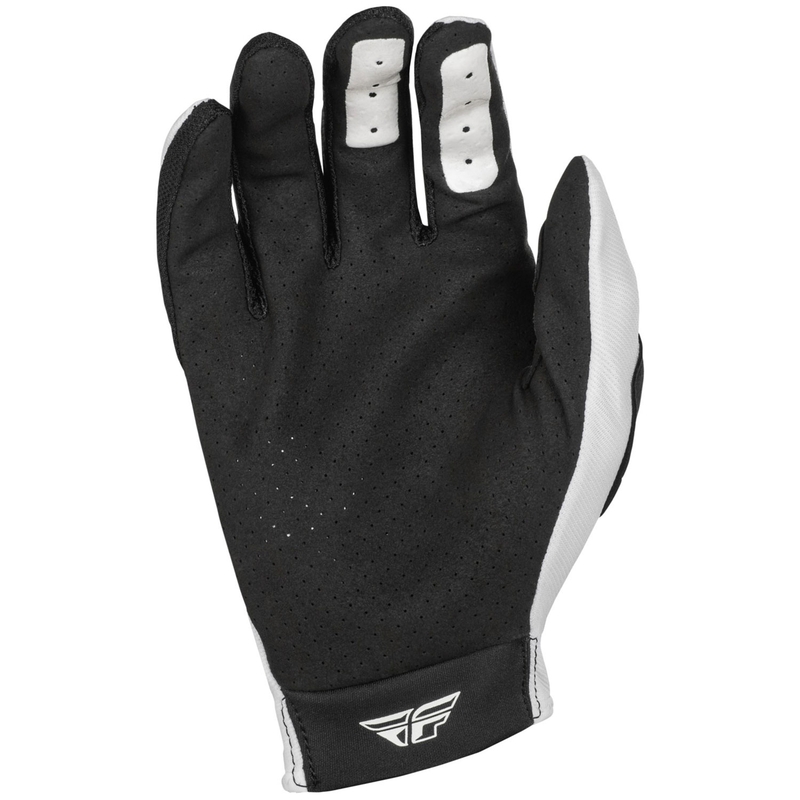 FLY Racing Lite Motocrosshandschuhe weiß-schwarz