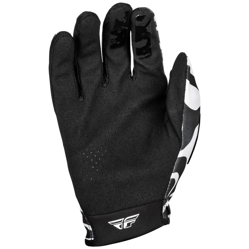 FLY Racing Lite 2025 Motocrosshandschuhe weiß-schwarz