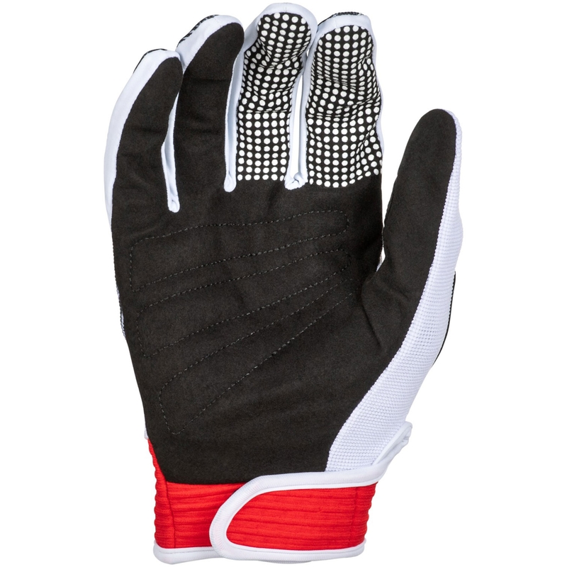 FLY Racing F-16 Motocross-Handschuhe schwarz-rot-weiß