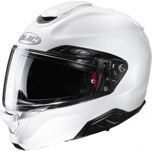 HJC RPHA 91 Solid Motorrad-Klapphelm perlweiß