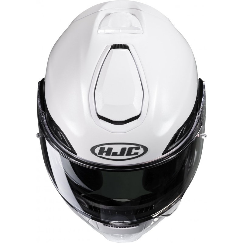 HJC RPHA 91 Solid Motorrad-Klapphelm perlweiß