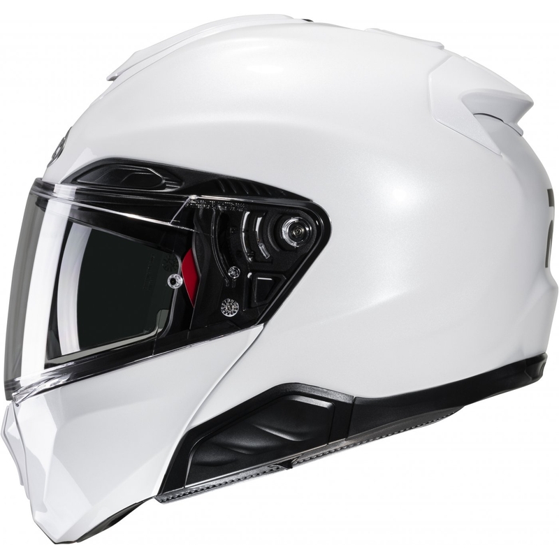 HJC RPHA 91 Solid Motorrad-Klapphelm perlweiß
