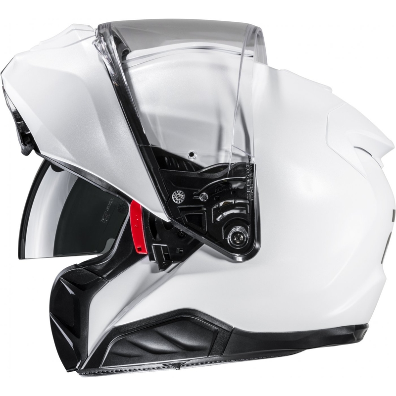 HJC RPHA 91 Solid Motorrad-Klapphelm perlweiß