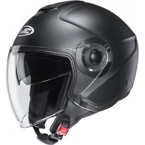 Offener Motorradhelm HJC i40N Solid halbmatt schwarz