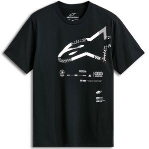 T-Shirt Alpinestars Geografica CSF schwarz
