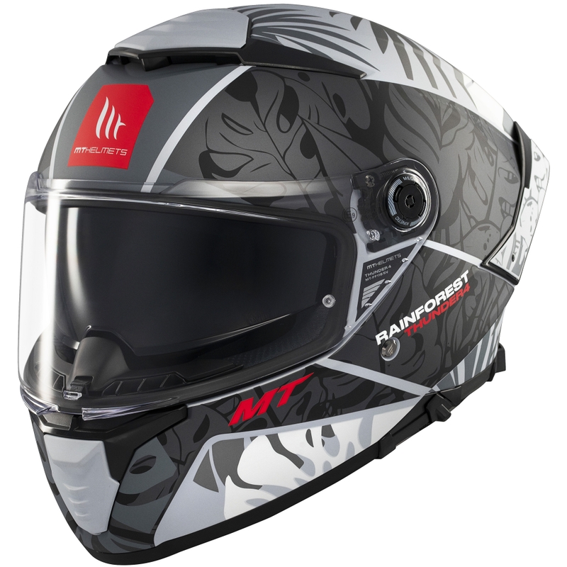 Integralhelm MT Thunder 4 SV Rainforest schwarz-weiß