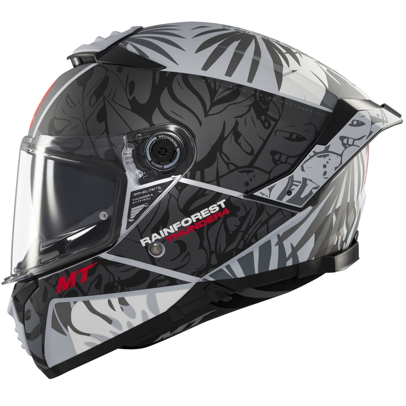 Integralhelm MT Thunder 4 SV Rainforest schwarz-weiß
