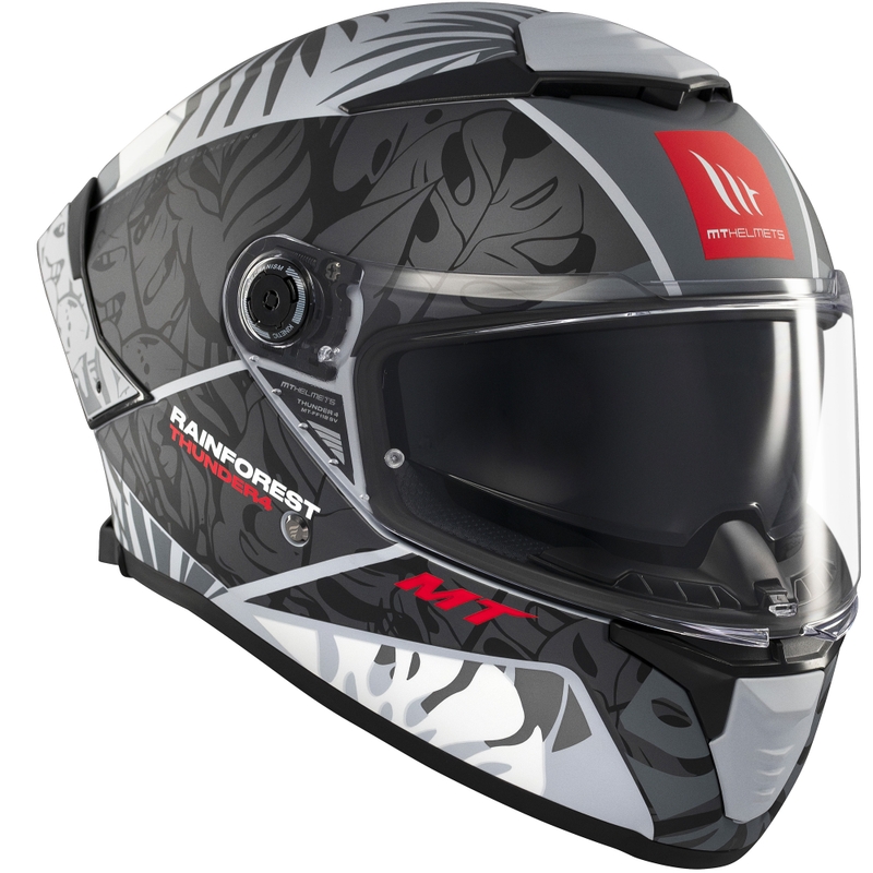 Integralhelm MT Thunder 4 SV Rainforest schwarz-weiß