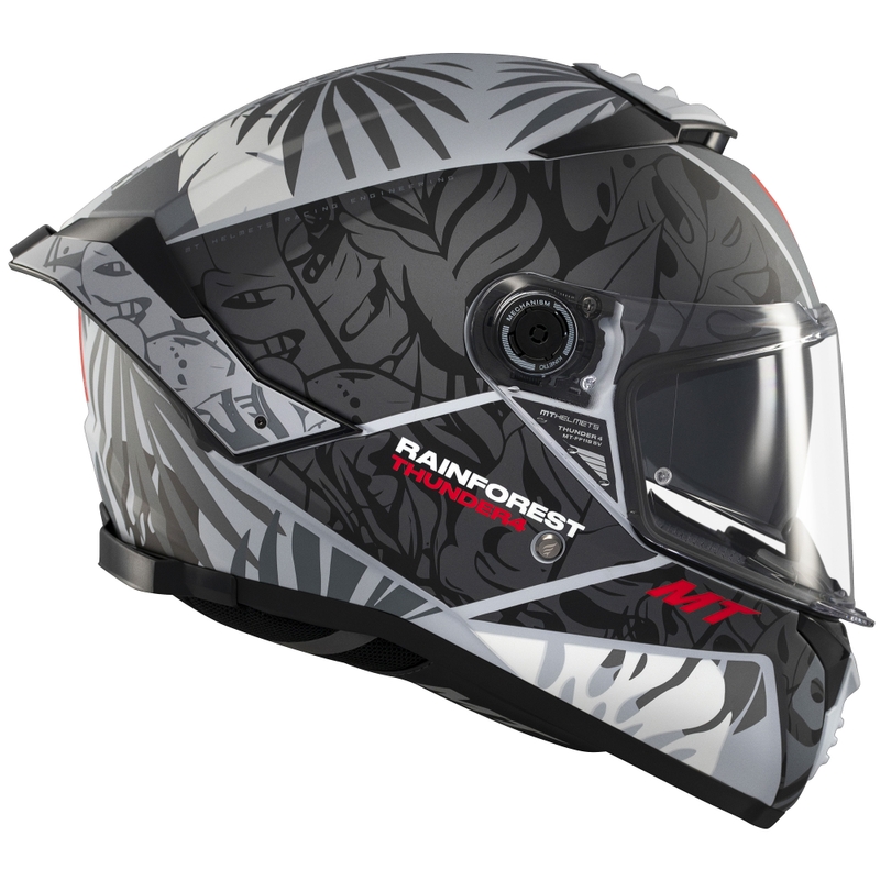 Integralhelm MT Thunder 4 SV Rainforest schwarz-weiß