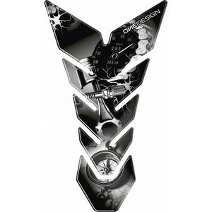 Tankaufkleber Print Black Edition - Tachometer
