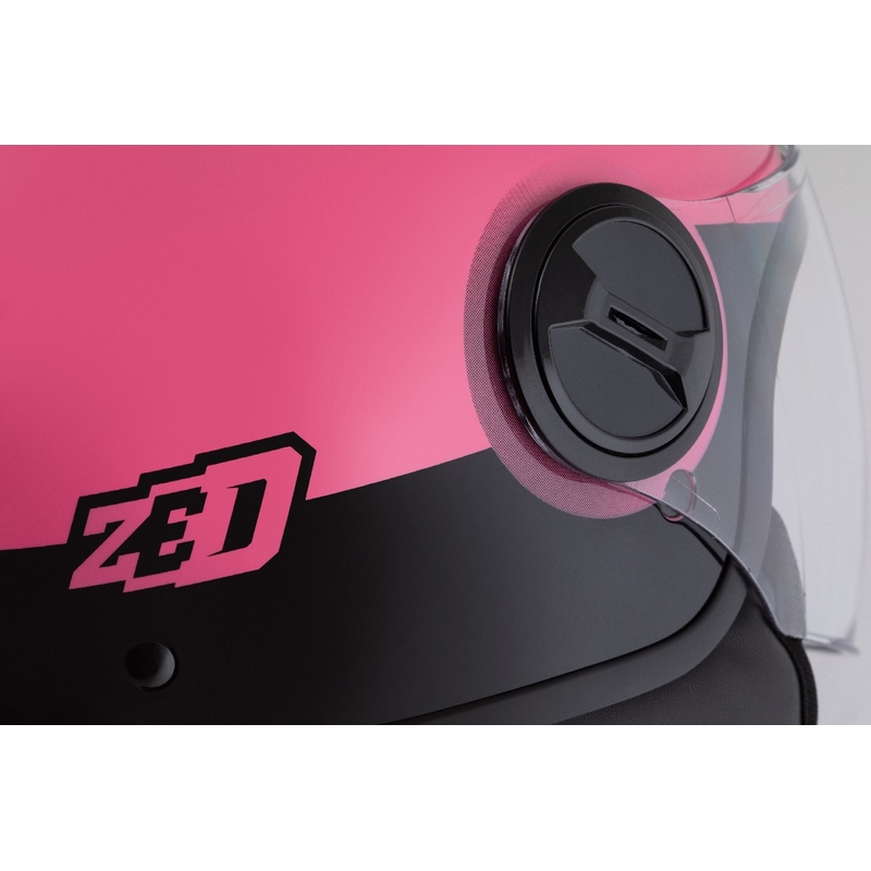 Jethelm ZED C35 rosa-schwarz