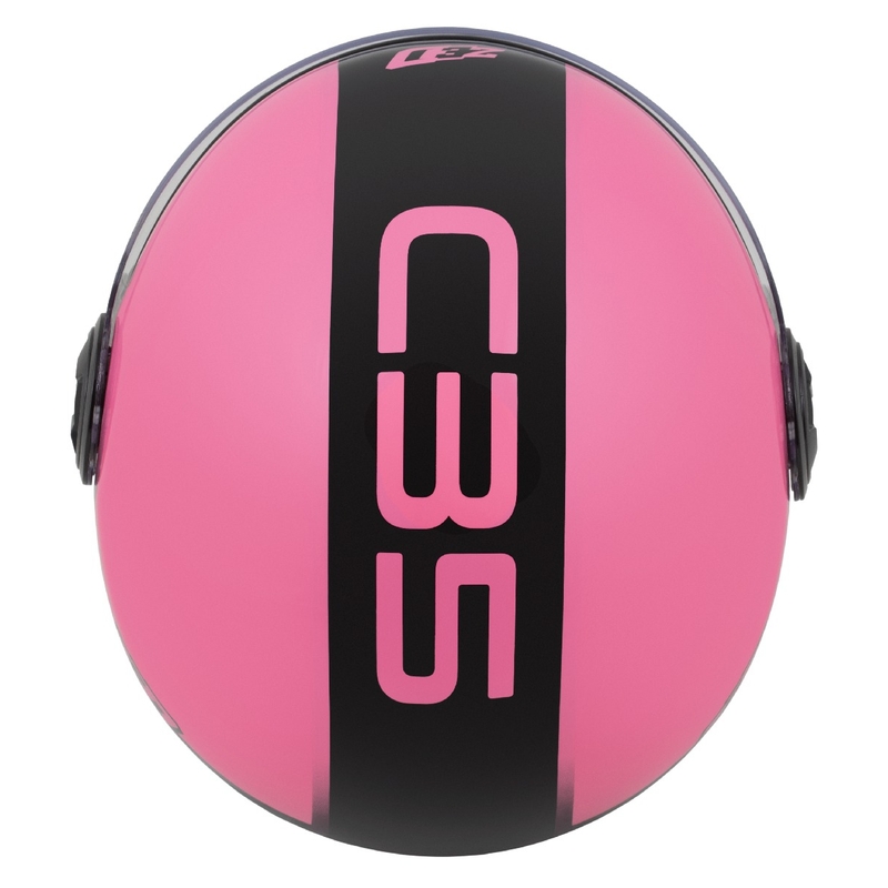 Jethelm ZED C35 rosa-schwarz