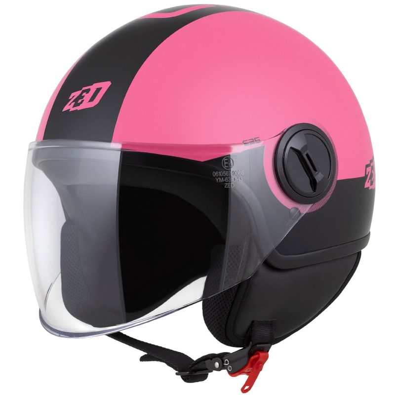 Jethelm ZED C35 rosa-schwarz