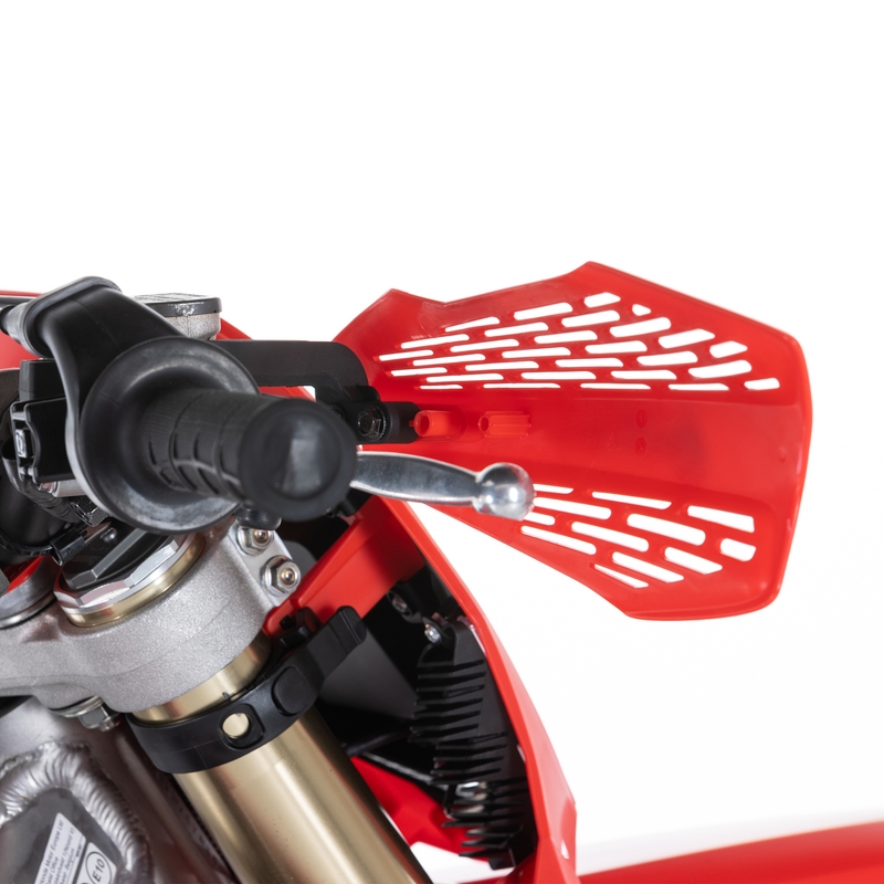 Handguard POLISPORT MX FORCE with universal handlebar mounting kit Blue Yam98