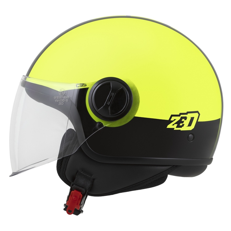 Jethelm ZED C35 neongelb-schwarz