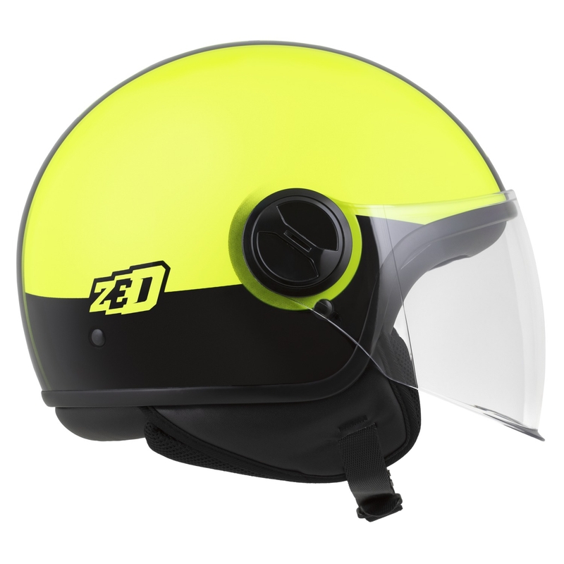 Jethelm ZED C35 neongelb-schwarz