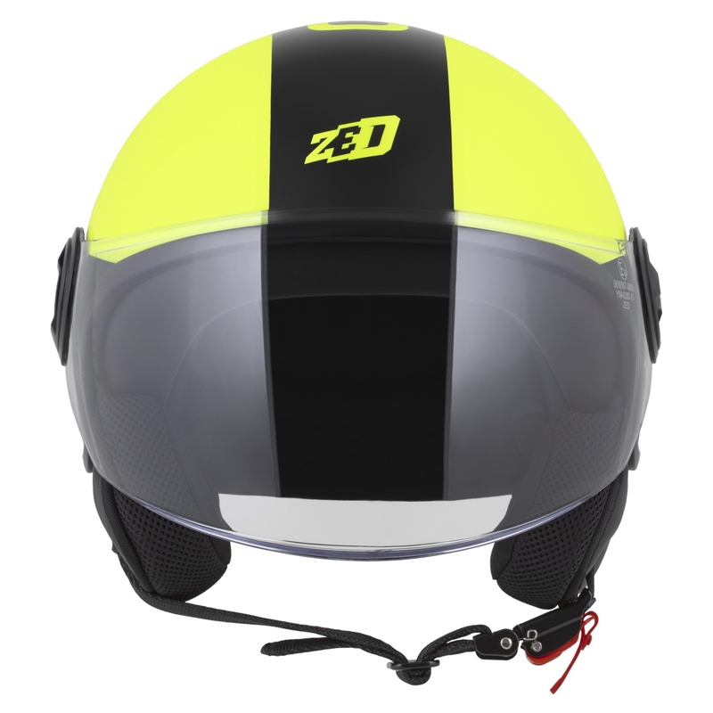 Jethelm ZED C35 neongelb-schwarz