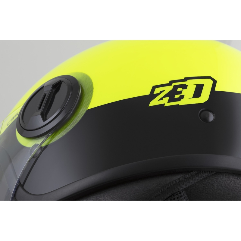 Jethelm ZED C35 neongelb-schwarz
