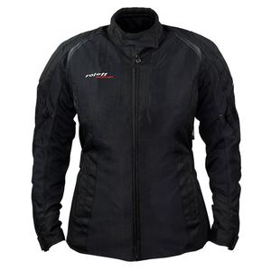 Damen Motorradjacke Roleff Mesh schwarz