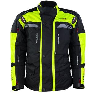 Roleff Kodra Enduro Motorradjacke schwarz-fluogelb