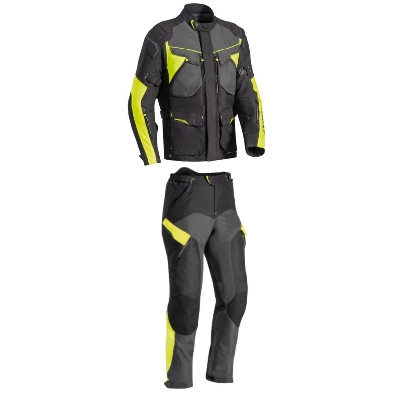 Kombinéza na motorku IXON Crosstour černo-žlutá výprodej