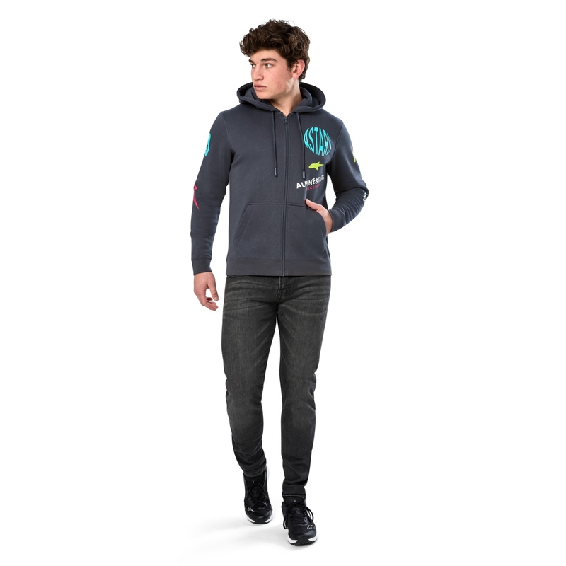 Alpinestars Varigate Hoodie dunkelgrau