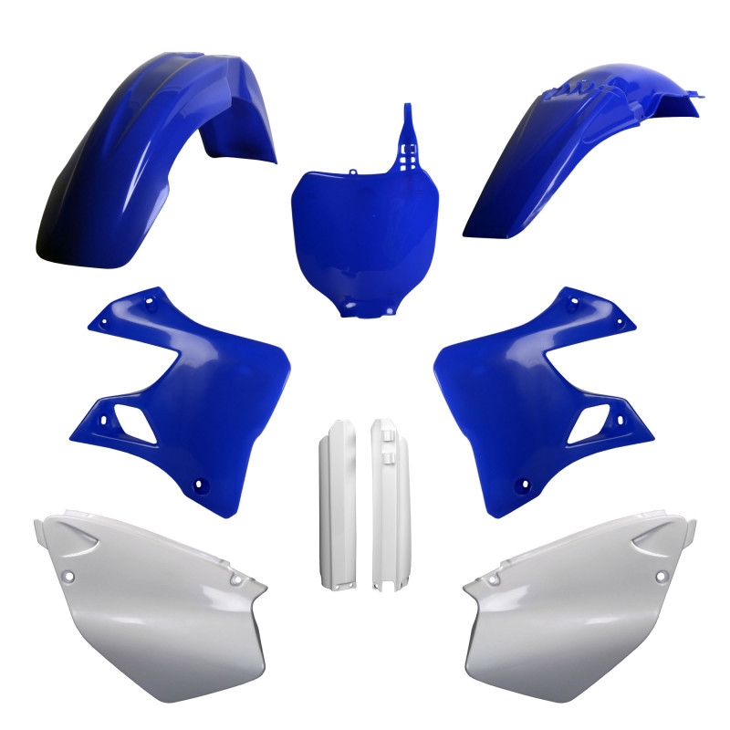 Satz Kunststoffteile POLISPORT OEM Color für YAMAHA YZ 125 2000-2001, YAMAHA YZ 250 2000-2001