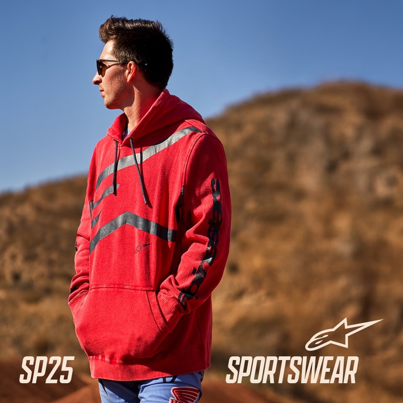Alpinestars Unbound Hoodie rot
