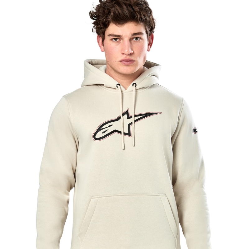 Alpinestars Insignia Hoodie weiß offwhite