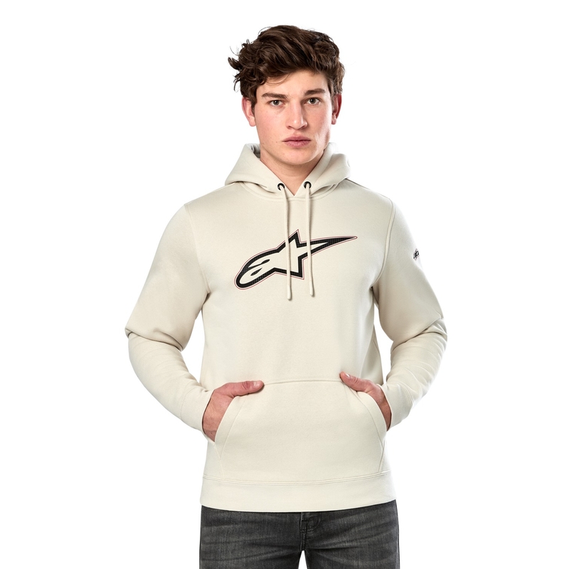 Alpinestars Insignia Hoodie weiß offwhite