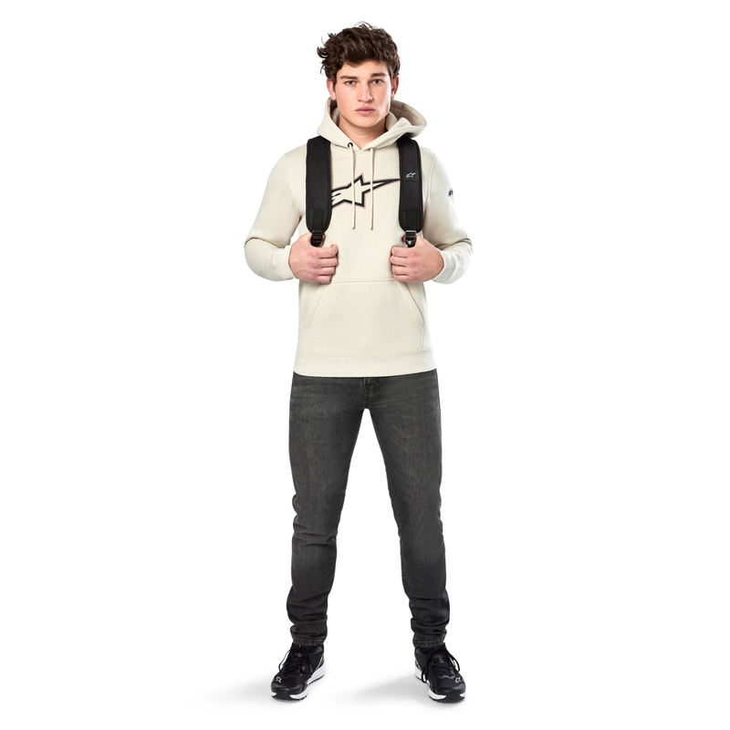 Alpinestars Insignia Hoodie weiß offwhite