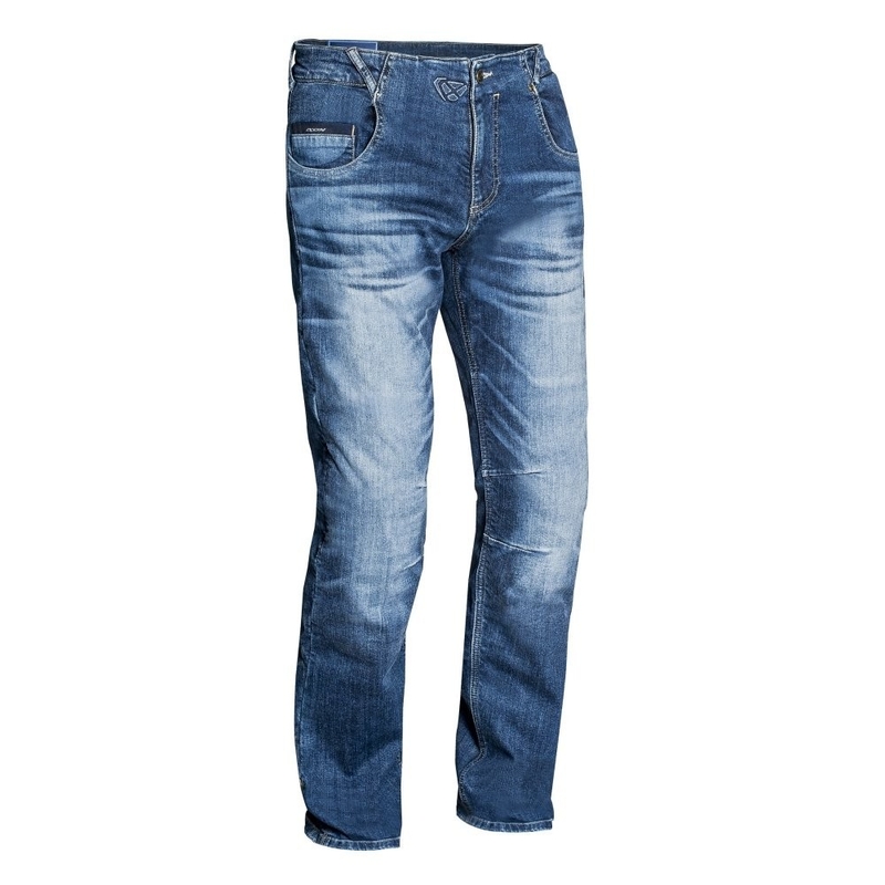 IXON Buckler Blaue Motorradjeans Ausverkauf