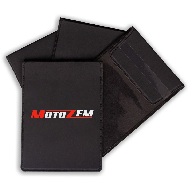MotoZem Dokumentenhülle schwarz