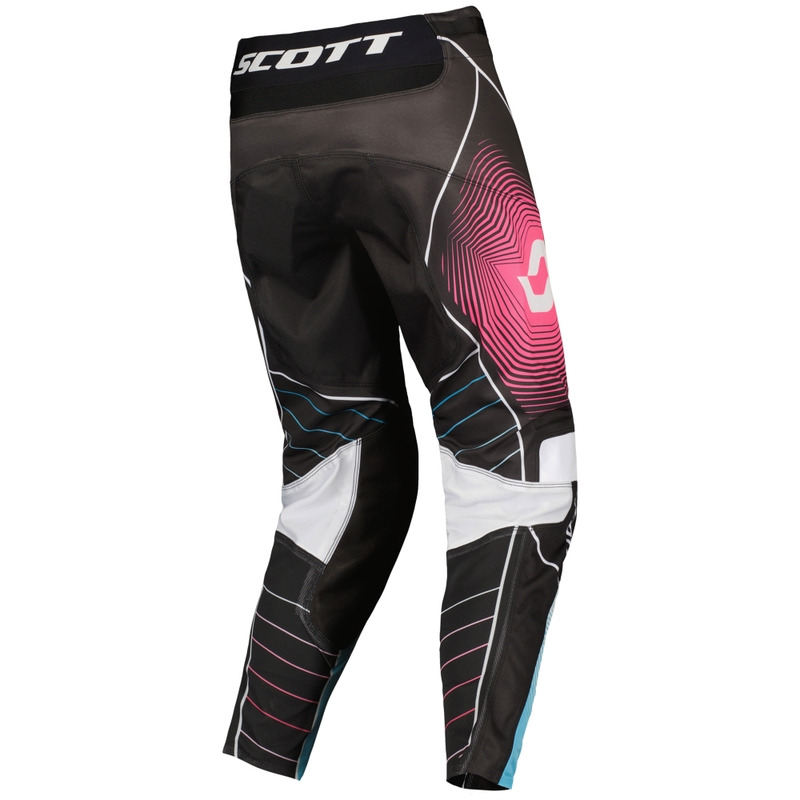 SCOTT Podium PRO Motocrosshose blau-pink