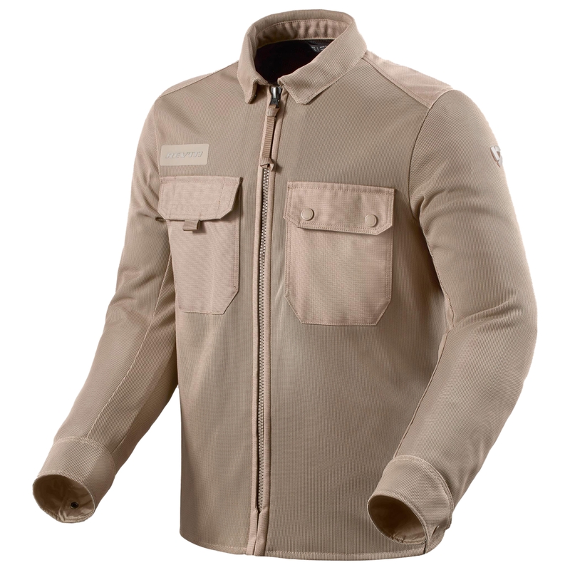 Revit Tracer Air 3 Motorradhemd Sand