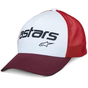 Alpinestars Vital Trucker Cap weiß-braun-rot-orange