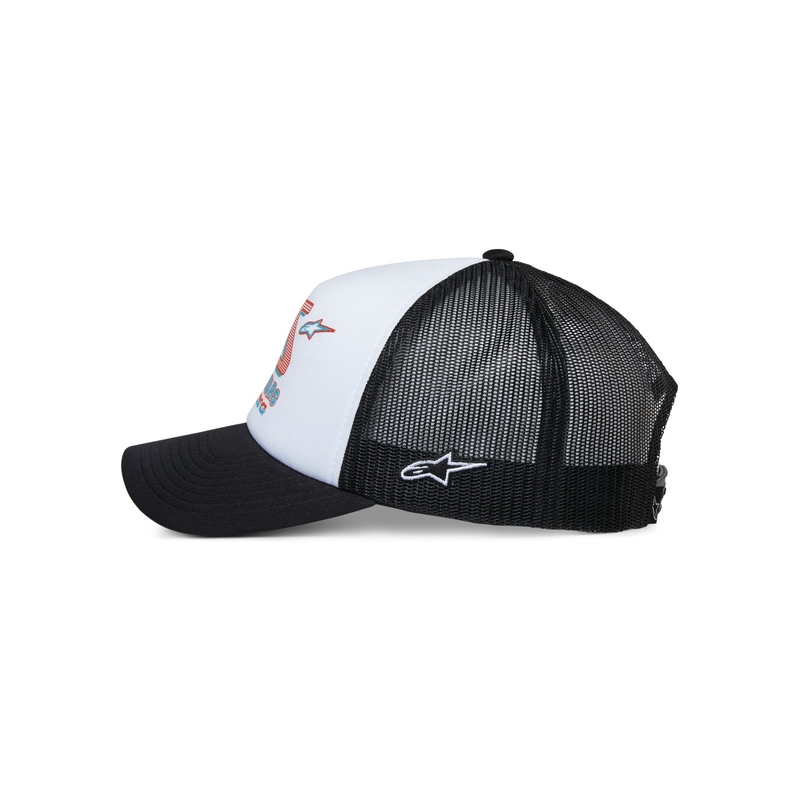 Alpinestars Ayess Trucker Cap weiß-schwarz