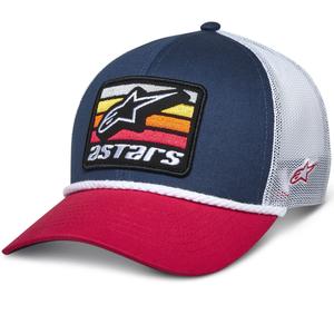 Alpinestars Selica Trucker Cap blau-rot-weiß