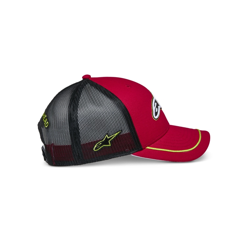 Alpinestars Exceed Trucker Cap rot-schwarz